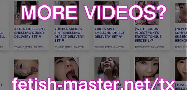 trendsJapanese Asian Tongue Spit Face Nose Licking Sucking Kissing Handjob Fetish - More at fetish-master.net